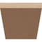 Ekena Millwork 4in. W x 4in. H x 20in. L Concord Woodgrain TimberThane Rafter Tail, Primed Tan RFTUR04X04X20CONRCPR - alternate 5